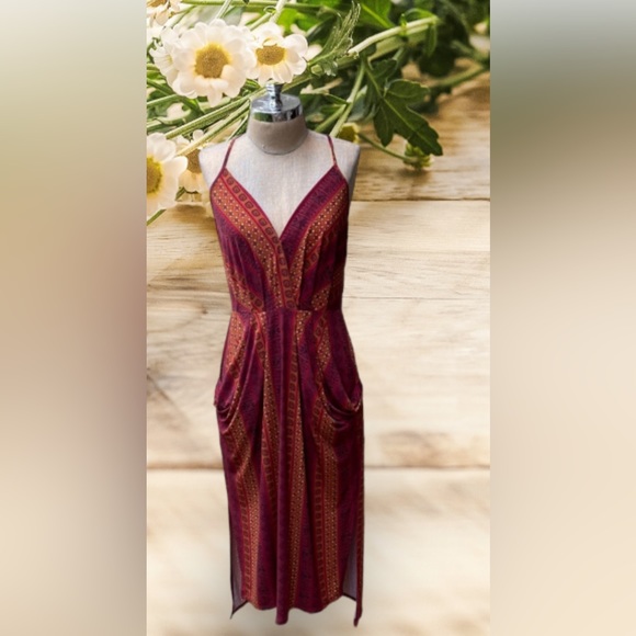 BCBGeneration faux wrap midi dress from Bloomingdale’s. Has great deep pockets! - Picture 2 of 16